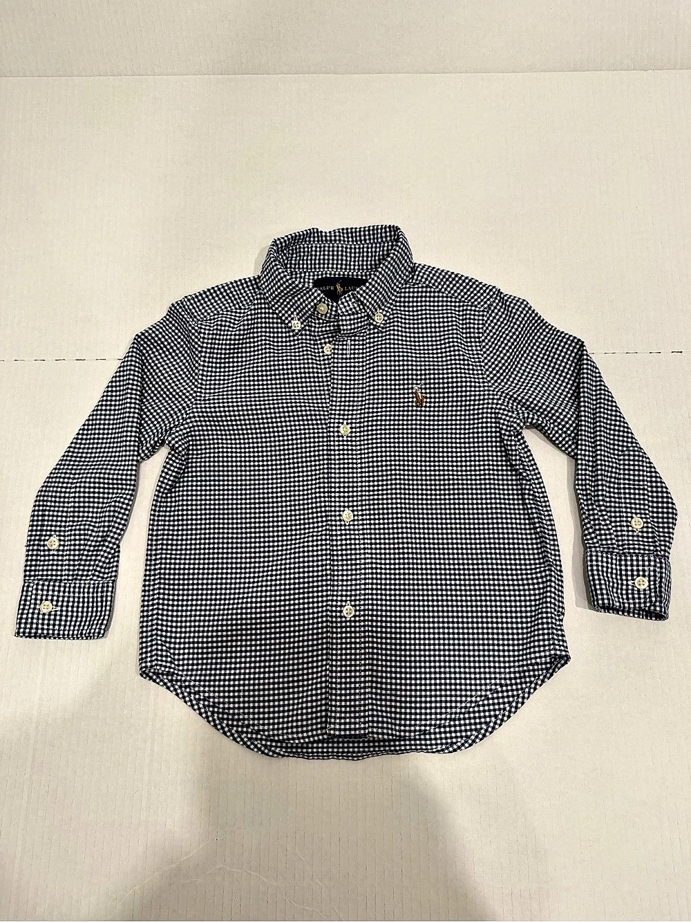 Ralph Lauren Boys Gingham Shirt 2T
